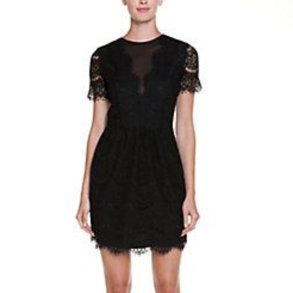 Dolce Vita 'Saurus' Eyelash Lace Cocktail Dress